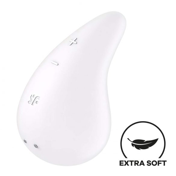 Satisfyer Dew Drop - Akku & wasserdichter Klitorisvibrator (Weiß)