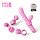 Magic Stick - Vibrator mit Wechselarm (Pink)