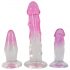 Kristallklar - Anal Trainer Set - 3-teilig (transparent-rosa)