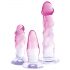 Kristallklar - Anal Trainer Set - 3-teilig (transparent-rosa)