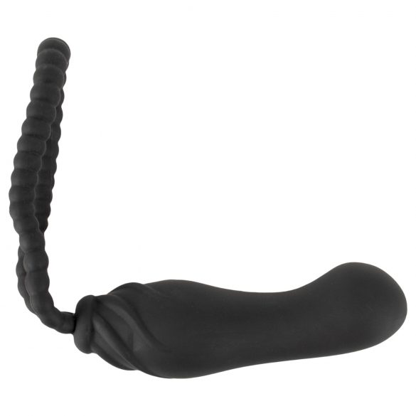 Black Velvet Perfect Fit - Strap-On Dildo (Schwarz)