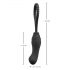 Black Velvet Perfect Fit - Strap-On Dildo (Schwarz)