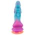 Beasty Cocks - Außerirdischer Silikondildo (blau-orange)