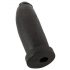 Realistixxx Real Giant - Mega Dildo - 30 cm (schwarz)