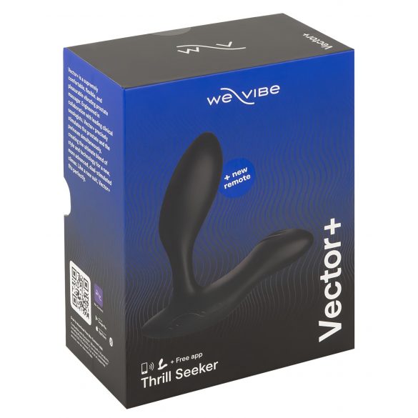 We-Vibe Vector+ - Smarter Analvibrator, wiederaufladbar (schwarz)