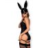 Obsessive OB7008 Sexy Bunny - Häschenkostüm (schwarz)