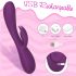 WEJOY Elise - wiederaufladbarer, wasserdichter Vibrator mit Klitorisstimulator (lila)