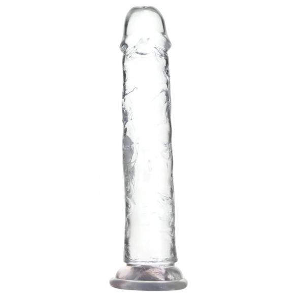 Addiction Crystal - Standfuß-Dildo (transparent) - 20cm