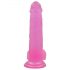 Lovetoy Jelly Studs - Saugnapf-Dildo - 20 cm (Rosa)