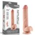 Lovetoy Sliding-Skin - Doppelschicht-Dildo 23cm (natur)