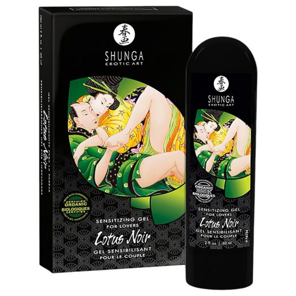 Shunga Lotus Noir - Unisex Stimulationsgel (60ml)