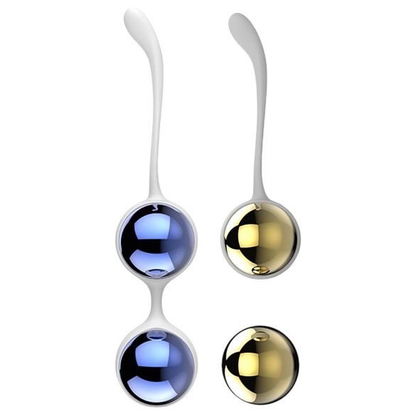 Nalone Yany Love - Vielseitiges Liebeskugel-Set (Blau-Gold)