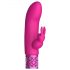 Royal Gems Dazzling - Akku-Vibrator mit Klitorisarm (pink)