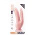 Dr. Skin 8 - Naturfarbener Double Dildo mit Saugfuß