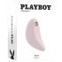 Playboy Palm - Akku 2in1 Klitorisvibrator, wasserdicht (pink)