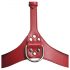 Strikt - Rotes Nacken-Harness - M/L