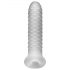 Fat Boy Checker Box - Penis-Mantel (17cm) - milchigweiß