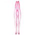 Ouch! - Leuchtender Overall offen (pink) - XL-4XL