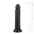 Easytoys - Realistischer Dildo mit Saugnapf (20,5 cm) - Schwarz