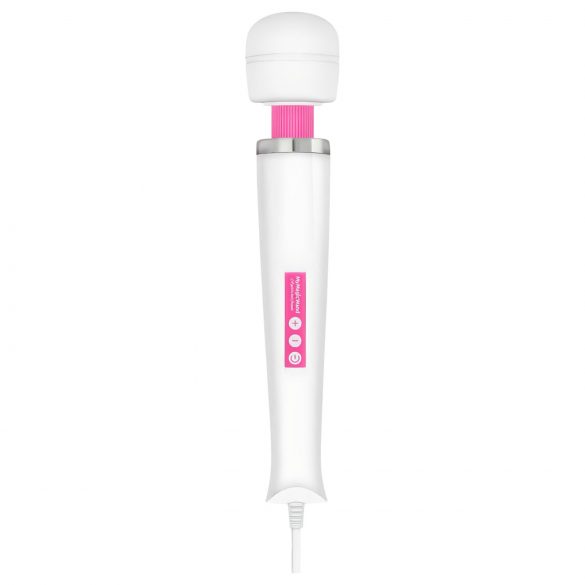 MyMagicWand - Starker Massagestab Vibrator (Weiß-Pink)