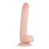 Real Fantasy Elvin - realitätsnaher Dildo mit Hoden - 28cm (natur)