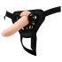 RealStuff Strap-On - schmaler anpassbarer Dildo (natur)