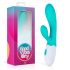 Good Vibes Only Blis Rabbit - Aufladbarer Vibrator mit Klitorisarm (türkis)