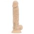 Real Fantasy Conrad - Saugnapf-Vibrator - 20 cm (Natur)