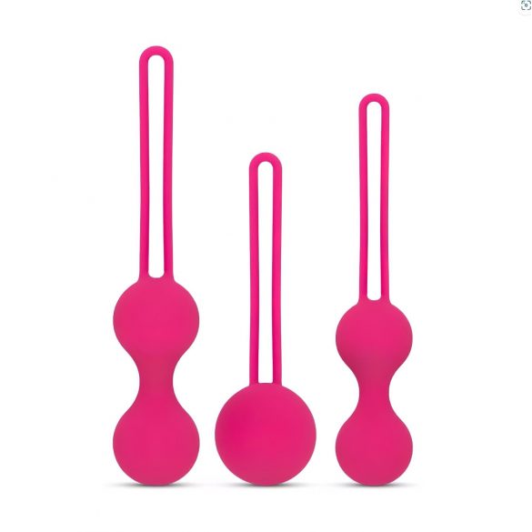 Easytoys Liebeskugeln - 3-teiliges Set (Pink)