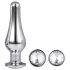 Gleaming Love - Silbern Analplug-Set (3-teilig)