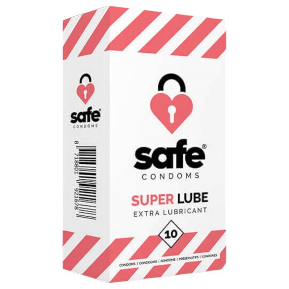 SAFE Super Lube - Extra Gleitkondome (10 Stk)