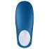 Satisfyer Double Whale - Doppelmotor Partner-Vibrator (Blau)