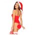 Obsessive Kissmas - Halsband Body Set (rot)